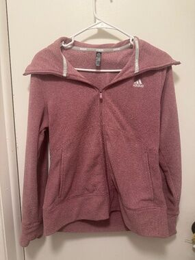 Adidas Golf Pink Zip-up Jacket size M
